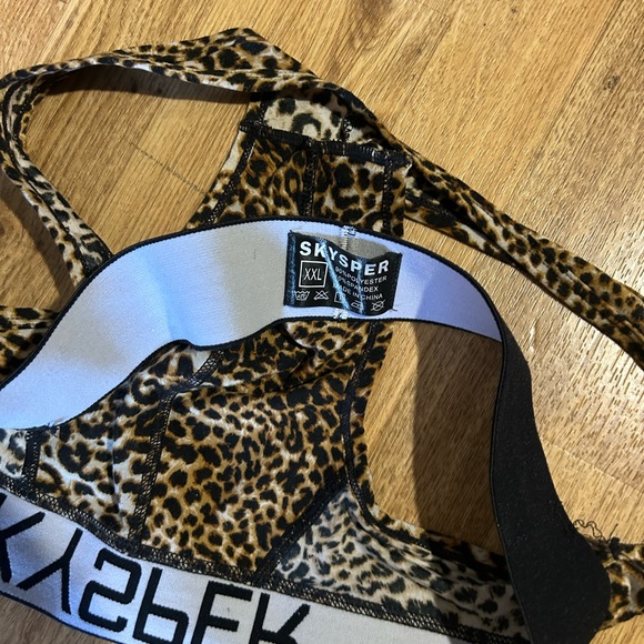 Skyper Leopard Print Jockstrap - Picture 4 of 4